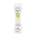 Childrens Toothbrush Timer Hourglass Kids Sandglass Smile Sand Egg 3 Minute C5T9