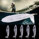 5pcs Unpainted Blank Lure Body 2 Sections Jointbait 105mm Lure 14.8g Q8N3 P A5C6