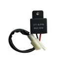 2 Pin Electronic LED Flasher Relay FIX Motorcycle Turn Signal Bulbs Flash NDJ