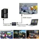 Video Capture Card Computer Accessory Game Recording HDMI To USB 3.0 4K Full HD
