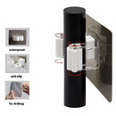 Broom Mop Holder, Broom Gripper Holds Self Adhesive Reusable No Drilling Su R8Y6