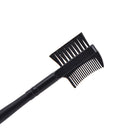 Girl 2 in 1 Eyebrow Eyelash Dual-Comb Extension Brush Comb Cosmetic Makeup JR