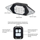Intelligent Bike Turn Signal Indicator Light Wireless Remote Control Rear Lamp