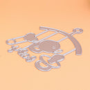 Cute Aeolian Bells DIY Metal Embroidery Stencil Scrapbook Craft Cutting Die