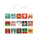 38 Pcs Lovely Christmas Stickers DIY Scrapbook And Crafts Decorative_Sticker  Z