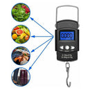 Digital Fishing Scale Portable Hanging Hook Electronic Fishing Luggage Weigher