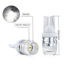 New 10X T10 192 168 194 Wedge W5W High Power 2W LED Light Bulbs Xenon White 12V