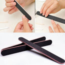 1pcs Black Double Sided Nail Art Manicure Sanding File Buffer Grits 10/180 LJ