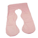 Pregnancy Pillow Case Replace Cover Fits 46"x26" U Shape Body Pillow Pink