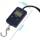40KG Digital Travel Portable Handheld Weighing Luggage Scales Suitcase OZP