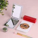 DIY Glasses Special Shaped Diamond Painting Mini Rectangle Makeup Mirror