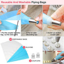 Pastry Nozzles/Converter Pastry Bag 82Pcs/Set Confectionery Nozzle Baking To Gw