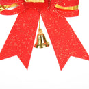 Best Christmas Tree Decoration Bow Christmas Ornaments Knot Flowers with bellXM