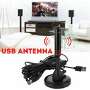 Portable Size 25DB 1080P Antena Digital HDTV Antenna Indoor Signal Flat TV