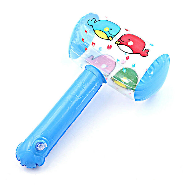 Cartoon Inflatable Hammer Air Hammer With Bell Kids Children Blow Up Toys LJ