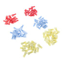 180 Pieces Fully Insulated Female Male Spade Nylon Quick Insulated