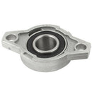 KFL002 FL002 Self Aligning Pillow Block Flange Bearing 15mm 2PCS G5F4