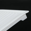 Plastic Dish Drainer Drip Tray Plate Cutlery Rack Kitchen Sink Rack Holder  L9U1