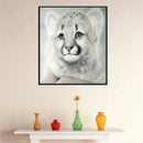 5D Diy Diamond Painting Cross Stitch White Tiger Animals Home decor Paintings ï¼W
