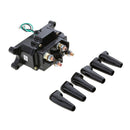 1Set 12V Solenoid Relay Contactor & Rocker Switch Universal For ATV UTV Winch