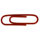 100 pcs Paper Clips Staple Files Parentheses Multi 0.8 cm 2.8 cm Stained