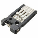 19-in-1 Outdoor Bicycle Hex Key Screwdriver Wrench Multi Repairing Tools Set Kit