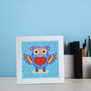 DIY Full Drill Diamond Painting Cartoon Bird Handmade Embroidery w/ Frame