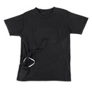 Men Sound Activated Led T-Shirt Light Up Flashing Rock Disco Equalizer Shor
