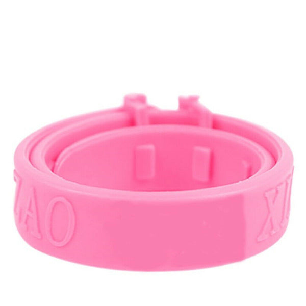 1pc Cute Pet Collar Protection Ring F. Cat Kitten Pink Anti Flea Tick Mite Louse