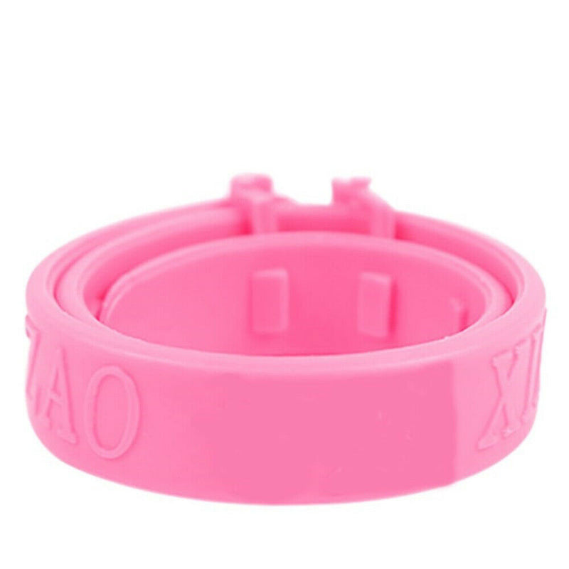 1pc Cute Pet Collar Protection Ring F. Cat Kitten Pink Anti Flea Tick Mite Louse