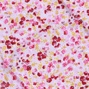 7Pcs 50cm*50cm Cotton Small Floral Plain Printed Cotton Fabric for Cloth Se M3G2