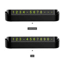 Car Temporary Stop Sign Telephone Number Plate For Car Moving Concealed Pro