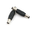 5pcs 5.5*2.1 mm DC Power Plug Connector Male to Male Panel Mounting AdaptorOZ
