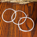 4pcs/set White Nylon Strings Replacement Part for 21/23/26in Ukulele Guitar