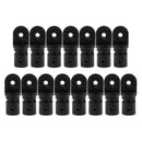 15Pieces Nylon Marine Boat Yacht Bimini Top Fitting Inside Eye End for 7/8" Tube