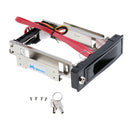Optical Drive Bay Trayless Mobile Rack Enclosure for 3.5inch SATA 2.0 Hard Drive