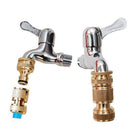 Quick Connect Fitting Pipe Brass Faucets Standard Connector Washing Machine