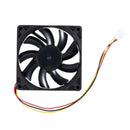 12V 3 Pin CPU Fan Heatsink Cooler Heatsink Fan For PC 80x80x15mm S6Y8