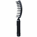 Vented Styling Hair comb Detangling Thick Hair Massage Brush Black