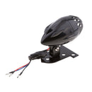 Motorcycle Grill LED Tail Light Brake Lamp for Bobber Chopper Black