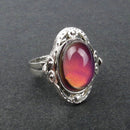 1 PC New Mood Ring Changing Color Fashion Adjustable Temperature Control Emotion