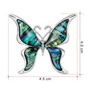 Butterfly Abalone Shell Brooch Pin Wedding Bridal Bouquet  Animal Brooch JCA Gw
