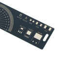1Pc 20cm multifunctional PCB ruler measuring tool resistor capacitor chip3CXP