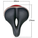 Bicycle With Light Pad Comfortable Saddle With Tail Light Cushion Pad Ridin