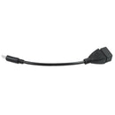 USB 2.0 Female to Mini USB Male Cable Adapter (Black, 15cm) A6R3