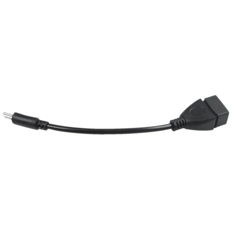 USB 2.0 Female to Mini USB Male Cable Adapter (Black, 15cm) A6R3