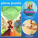 1000pcs DIY Roof Girl Animal Puzzle Educational Learning Assembling Toys