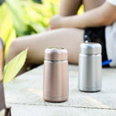 300Ml Vacuum Flasks Water Bottle Portable Drinkware Coffee Mug for Car Pink