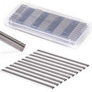 10Pcs Reversible High Speed Steel Planer Blades 82Mm X 5.5Mm For Cutting So M3E7