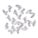 20 pcs Soft Nail Caps For Cat Pet Claw Control Paws off + Adhesive Glue -Tr Y1D2